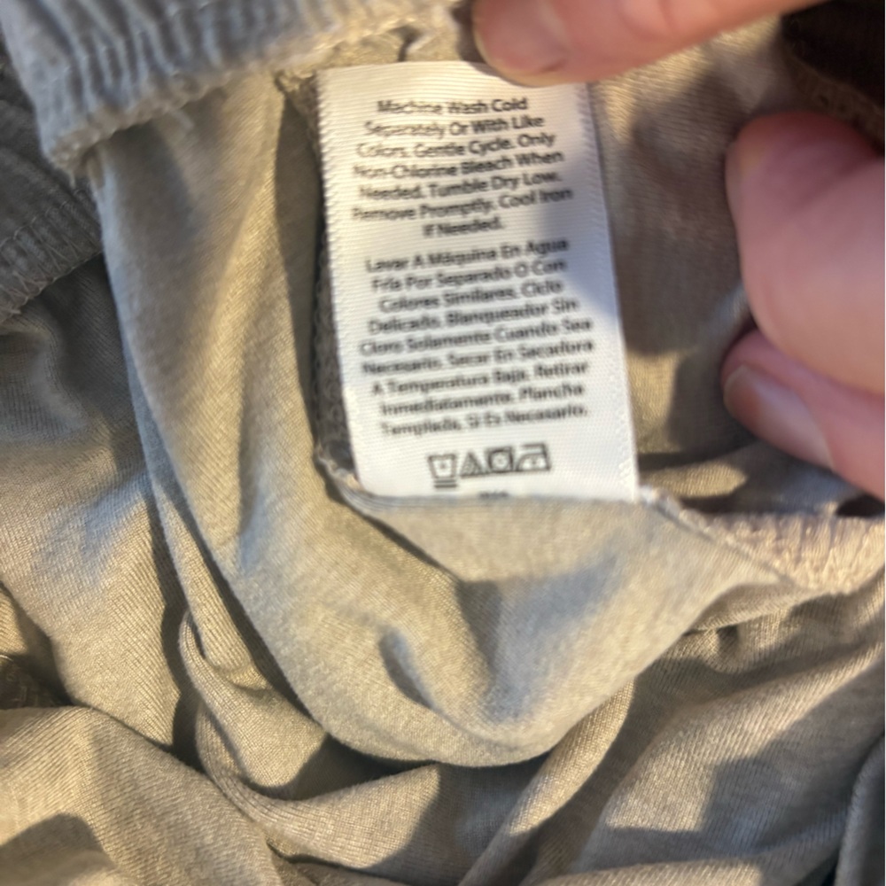 ATHLETIC WORKS Buttercore Heathered beige size L (12-14) NWOT - Picture 5 of 5